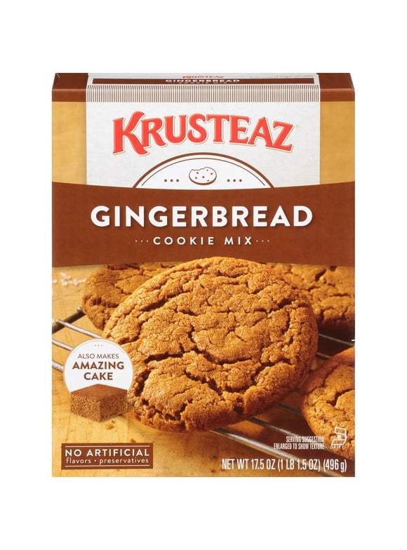 Krusteaz Gingerbread Cookie Mix 17.5 oz. Box