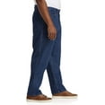 thumbnail image 3 of Harbor Bay by DXL Men's Big and Tall Rugged Loose-Fit Jeans, Dark Wash, 58W X 28L, 3 of 8