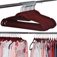 thumbnail image 1 of Ktaxon 10 Pack Non Slip Velvet Clothes Hanger, 1 of 2