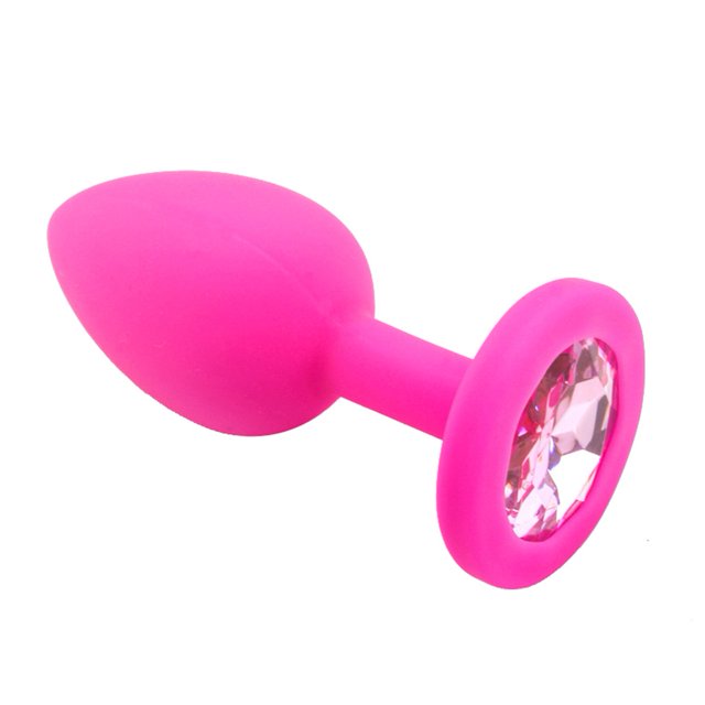 HAN * 3D Imitación Diamante Silicona Butt Plug Anal Masturbación Pareja Coquetear Juguete Sexual