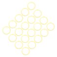 thumbnail image 4 of 20Pcs Plastic Loose Leaf Rings, Flexible Buckle for Cards and Files, Ideal for Binders, Business and Note Cards, 4 of 8