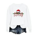 thumbnail image 6 of My Items Talove Long Sleeve Shirts for Women Funny Graphic Sweatshirt Fall Fashion Must Haves Ladies Crew Neck Tops Womens Tops Plus Size 3/4 Sleeve Christmas Shirts, 6 of 6