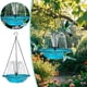 thumbnail image 1 of Baño para colibríes para exteriores, colgable, alimentador para colibríes, baño para pájaros colibríes, alimentador solar, 1 of 7