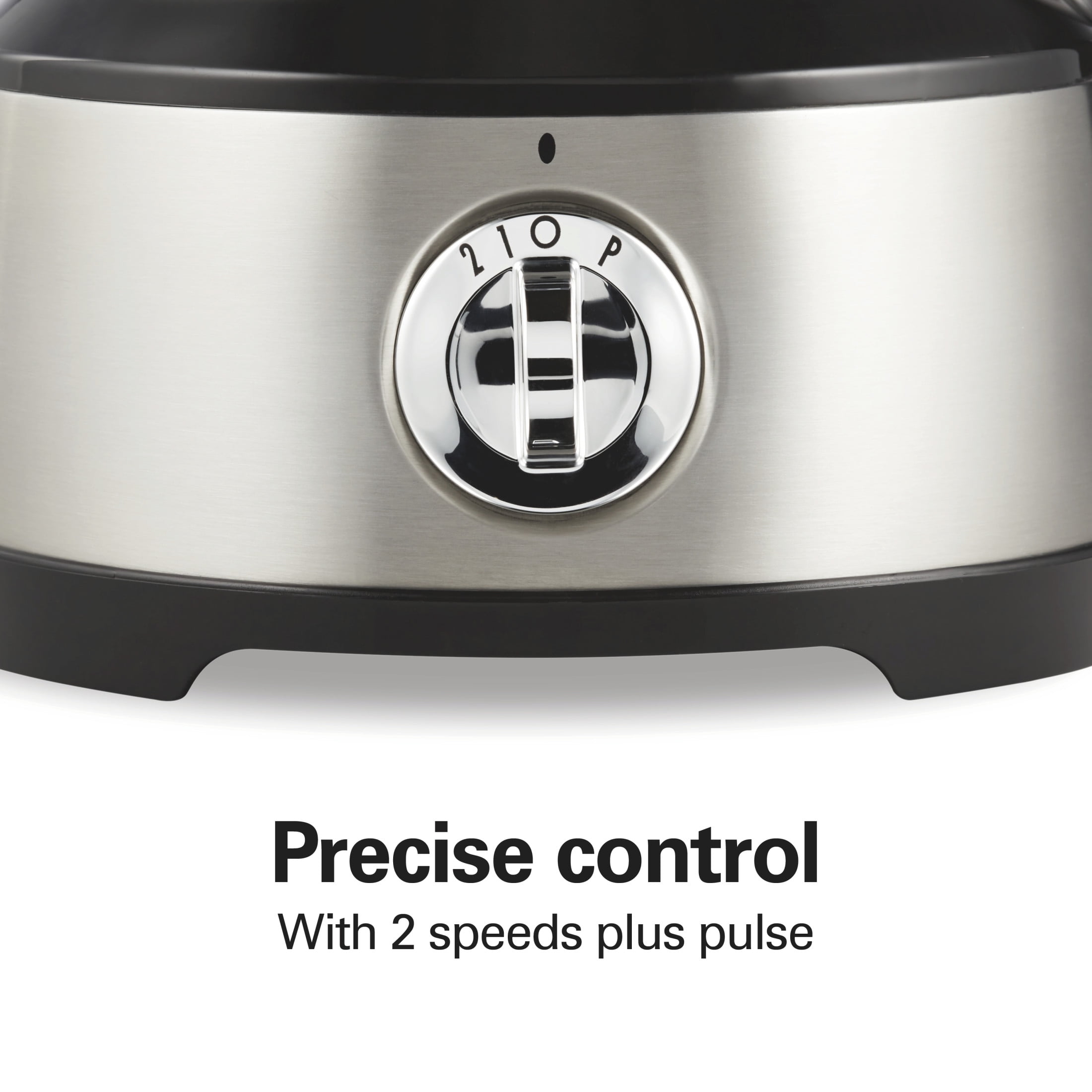 Hamilton Beach 10 Cup Food Processor and Chopper with Extra Large Chute and Bowl Scraper, Black