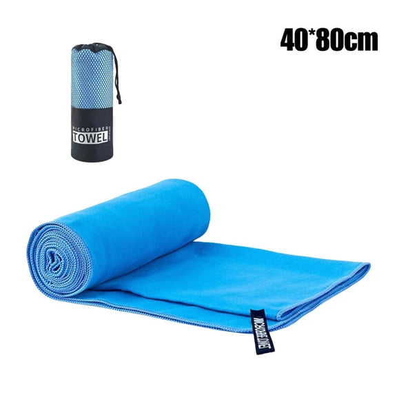 Microfibre Quick-drying Sports Towel Sweat Absorbing Gym Fitness Beach Towe