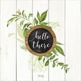 thumbnail image 3 of Rae, Marla 12x12 Black Modern Framed Museum Art Print Titled - Hello There Greenery, 3 of 5