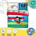 thumbnail image 4 of Set de edredón Sunny Side Up Disney Mickey Mouse completo de 7 piezas, 4 of 7