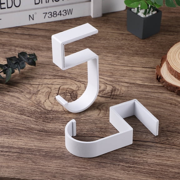 Raindrops 4pcs Desk Handbag Hanger No Drilling Desk Hanger Hook Backpack Hook Desk Purse Hanging Holder Table Hook Bag Hook Hanger