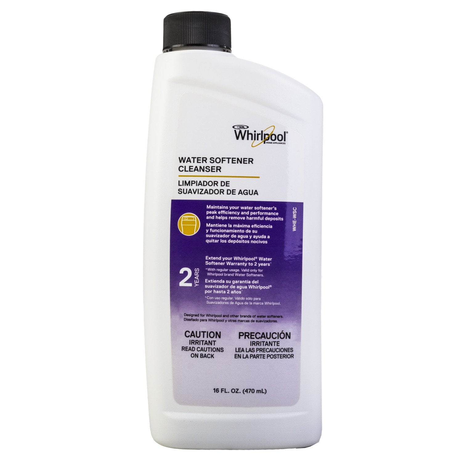 Whirlpool Water Softener Cleanser 16 fl. oz. White