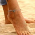thumbnail image 2 of Stainless Steel Charm Anklet with Heart Design for Stylish Ankle Accessory, 2 of 8