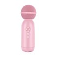 thumbnail image 1 of Micrófono inalámbrico para grabación de canto Micrófonos BT de mano Micrófono de karaoke USB para ni Meterk  Rosa, 1 of 7