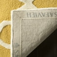 thumbnail image 4 of SAFAVIEH Cambridge Merletta Geometric Wool Area Rug, Gold/Ivory, 8' x 10', 4 of 8