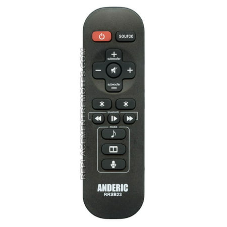 ANDERIC RRSB23 for Pioneer (p/n: RRSB23) Sound Bar System Remote Control