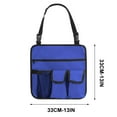 thumbnail image 3 of Multi Pockets Outdoor Travel Bag,Beach Chair Armrest Bag,Camping Chair Hanging Bag,Heavy Duty Oxford Chair Armrest Organizer Bag for Beach,Fishing,Storage Phones Cameras Tablets Books Sunglasses, 3 of 8