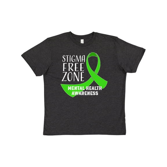 Inktastic Stigma Free Zone Mental Health Awareness Youth T-Shirt