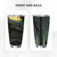 thumbnail image 3 of KLL MoonNight Sky Crow Print 40oz Stainless Steel Insulated Car Cup with Spillproof Lid - Keep Your Drink Hot or Cold on the Go-Straw Three-piece Set, 3 of 8