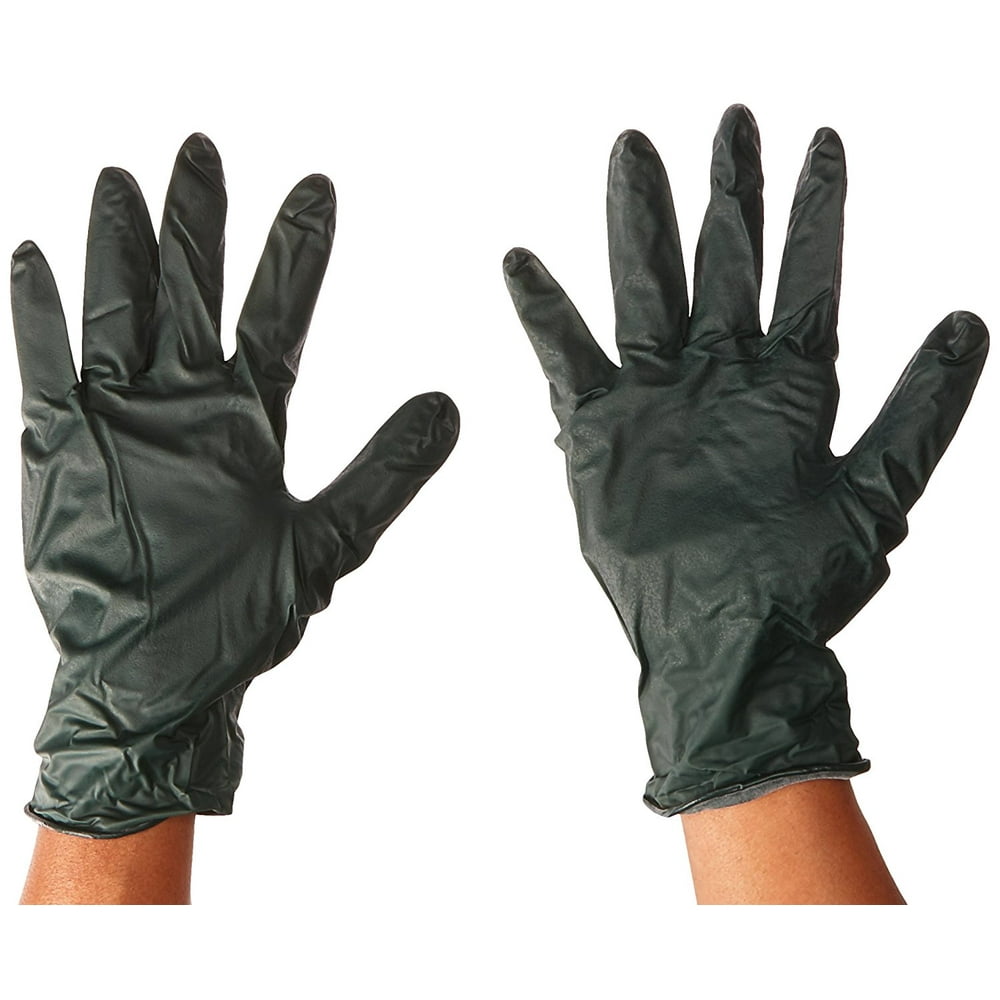 DFK608XXL Dura Flock XXLarge FlockLined Gloves, 8 mil nitrile 25