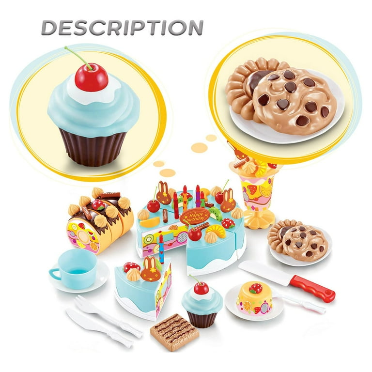 Play food birthday hot sale cake