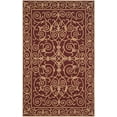 thumbnail image 3 of Safavieh Chelsea Aragon Oriental Wool Area Rug, Burgundy, 6' x 9', 3 of 14