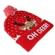 thumbnail image 2 of Gorro de punto, gorro de punto, gorro de día festivo, gorro de Navidad, acabado de lujo, 2 of 8