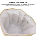 thumbnail image 4 of Lavabo de Baño Plegable para Pies Bañera de Baño Portátil Aislada para Remojo de Pies con Asa Cubo de Agua Portátil para Viajes Camping Lavado ANGGREK Otros, 4 of 8