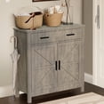 thumbnail image 7 of Kitchen Buffet with Wide Tabletop / For Coffee Maker Toaster / Warm Wood Grain Decor, 7 of 7