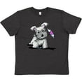thumbnail image 3 of Inktastic Schnauzer With Heart Youth T-Shirt, 3 of 5