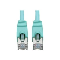 Tripp Lite 2ft Cat.6a Snagless Shielded STP Network Patch Cable, Aqua