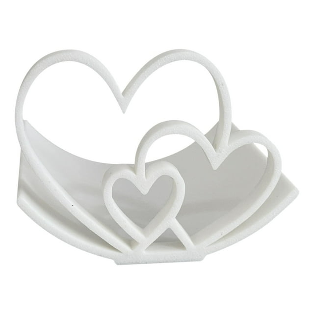 Bathroom Organizer Cute Heart Shaped Toilet Paper Holder Stylish Home Bathroom Organizer For Roll Storage Saving Plastic Rack With Adorable Double Heart Design Shower Caddy
