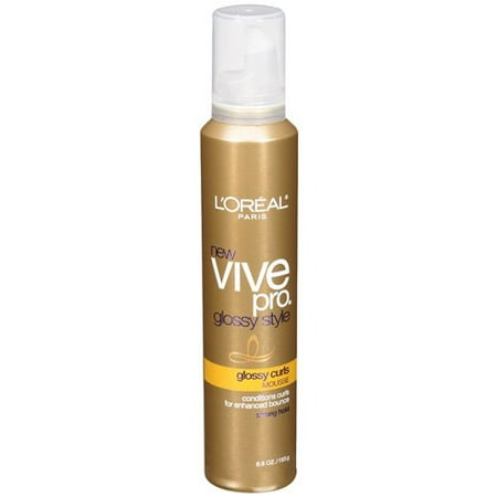 Loreal Loreal Vive Pro Glossy Style Mousse, 6.8 oz