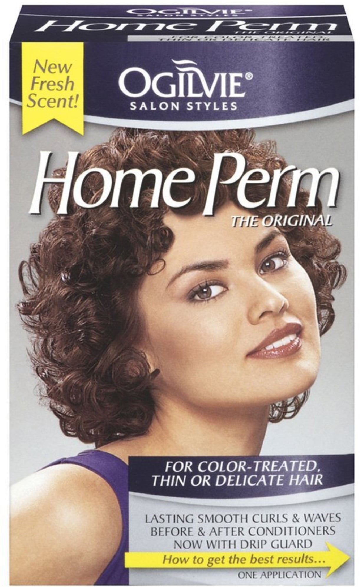 Ogilvie Home Perm For Color Treated Thin Or Delicate Hair 1 Ct