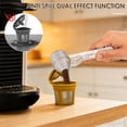 thumbnail image 4 of FYJUCPA Coffee Scoop with Funnel, 4 Pack 1oz Capacity Measuring Scoop with Funnel for Reusable Refillable Coffee Pods Protein Powder Tea, 4 of 11