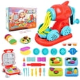 thumbnail image 1 of Juego de plastilina SANCO con arcilla de 24 colores y juguete para hacer fideos, 1 of 7