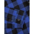 thumbnail image 3 of Mens Hoodie Drawstring Hood Sweatshirts Long Sleeve Drawstring Hooded Shirt with Pockets Soft Hoodies for Men Flannel Shirt Casual Button Down Plaid Jacket Shirts Stylish Long Sleeve Shirts, 3 of 8