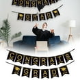 thumbnail image 2 of Pompotops 2023 Graduation Banner Bunting Banner Decorative Pull Flag Graduation Party Supplie for Graduation Party Decor Outdoor or Indoor, 2 of 8