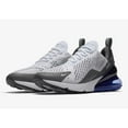 thumbnail image 4 of Nike Air Max 270 Men's Size 13 White Blue Grey Running Athletic Shoes AH8050 107, 4 of 4