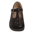 thumbnail image 4 of Josmo Unisex Boys Girls Walking Shoes Hard Sole T, Strap Mary Janes (Infant Toddler) Color Black, Size 4, 4 of 9