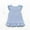 Light Blue, variant on Toddler Girl Shirts Ruffle Short Sleeve Baby Girl T-Shirts Kids Blouse, Ribbed Toddler Girl Tee Tops 12Months-7Years
