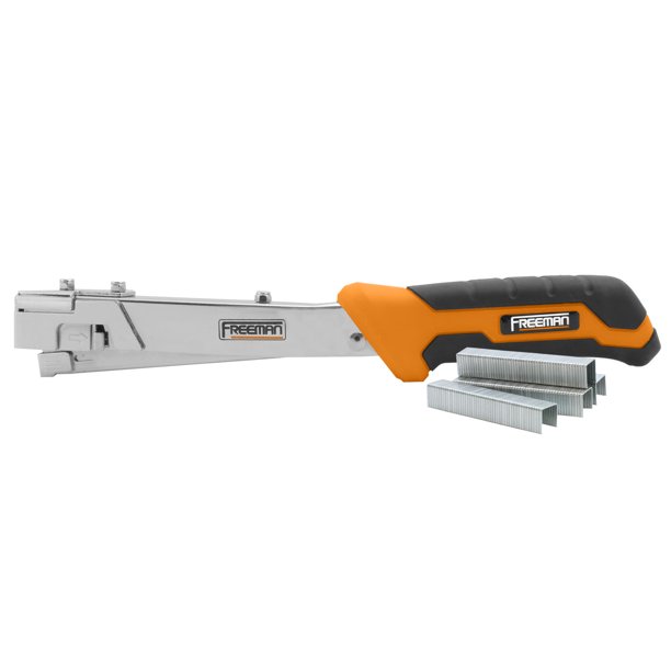 Freeman PLDHT Light Duty Hammer Tacker with Staples (1,250 Count