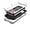 Silver, variant on Compatible with iPhone 13 Pro Max Case Metal Phone Case Stand Built in Screen Protector Outdoor Sports Heavy Duty Protection Shockproof Cover (2021 6.7 lnch) Black