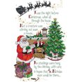 thumbnail image 1 of (RA513) Hilo Algodón Ecológico Bordado No Manchú 14CT 2 Hebras Tela Blanca 32*45cm Kit Serie Personajes Punto Cruz Feliz Navidad (borde Gancho), 1 of 9