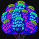 thumbnail image 2 of Globo fluorescente de látex que brilla en la oscuridad, globo luminoso de corazón de amor para decoraciones de fiesta de cumpleaños y boda, 5/10/20 unidades, 2 of 4