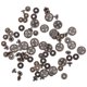 thumbnail image 2 of Crafts Metal Snap Button Kit In Heart Shape With Stylish Dark Brown Finish Perfect For Women And Handbags 20 Sets, 2 of 3