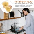 thumbnail image 2 of OUNONA 4 pcs  Kitchen Pot Clean Brush Dish Beech Bamboo Greasy Dirt Clean Brush, 2 of 8