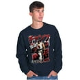 thumbnail image 4 of Retro Kanji Street Fighter Ryu Men's Crewneck Sweatshirt Brisco Brands S, 4 of 6