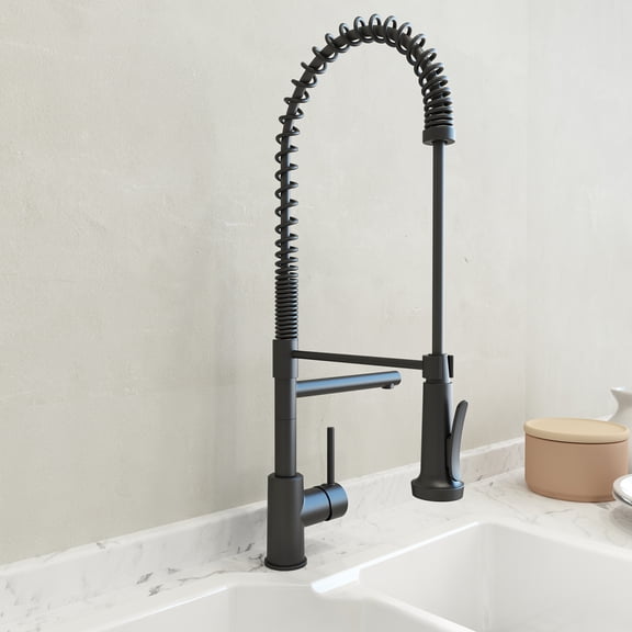 BOCCHI 2019 0001 MB Maggiore 2.0 Professional Kitchen Faucet in Matte Black