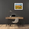 thumbnail image 3 of Eggers, Julie 32x26 White Modern Wood Framed Museum Art Print Titled - Italy-Chianti Vineyard in autumn in the Chianti region of Tuscany, 3 of 4