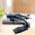 thumbnail image 3 of Langgg 1/72 Scale F6F Fighter Model Plane with Stand Souvenir Desktop Decoration, 3 of 8