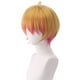 thumbnail image 2 of Peluca genérica para cosplay de anime, 30 cm, capas cortas, amarillo y rosa, 2 of 3