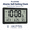 Large, variant on Atomic Digital Wall Clock Battery Operated, Self-Setting Digital Clock with Large LCD Display, Indoor Temperature, Date, Day of Week, Alarm, 4 Time Zones, Auto DST, 12/24 Hour Mode, Wall Moun